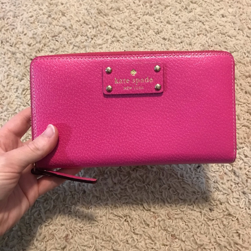 Beautiful pink Kate Spade wallet